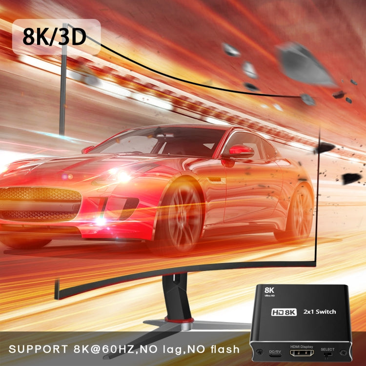 NK-W80 8K UHD HDMI 2X1 One-way Switch My Store