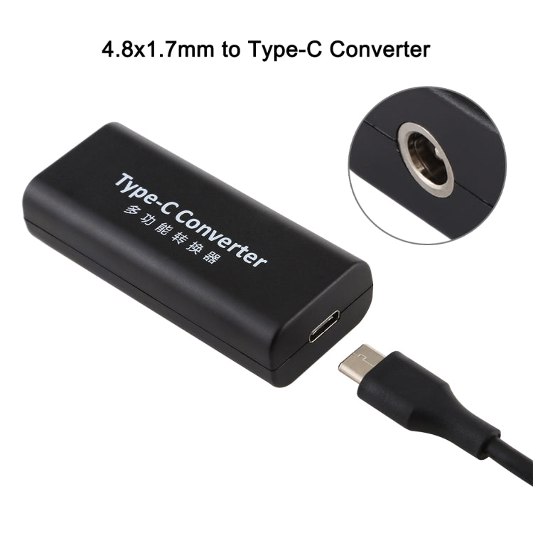 DC 4.8 x 1.7mm Power Jack Female to USB-C / Type-C Female Power Connector Adapter with 15cm USB-C / Type C Cable My Store