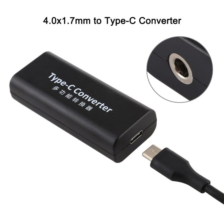 DC 4.0 x 1.7mm Power Jack Female to USB-C / Type-C Female Power Connector Adapter with 15cm USB-C / Type C Cable My Store