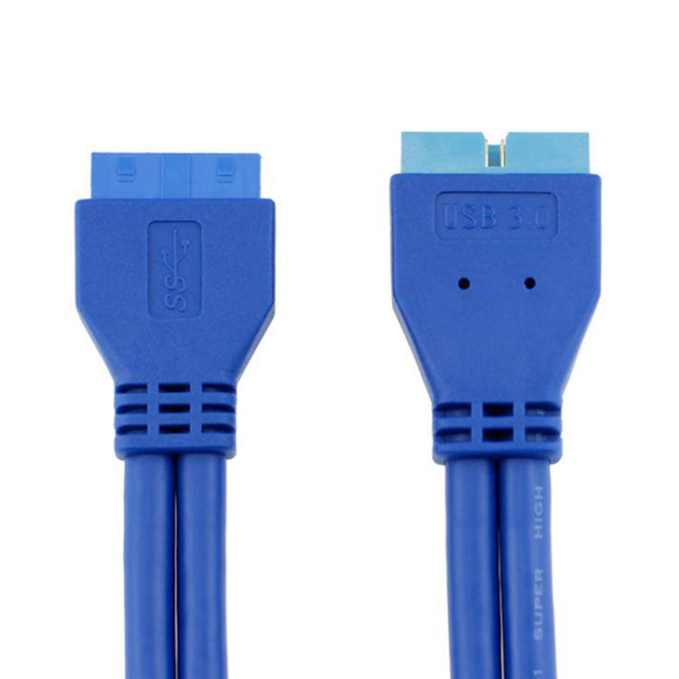 5Gbps USB 3.0 20 Pin Female to Male Extension Cable Mainboard Extender, Cable Length: 50cm My Store