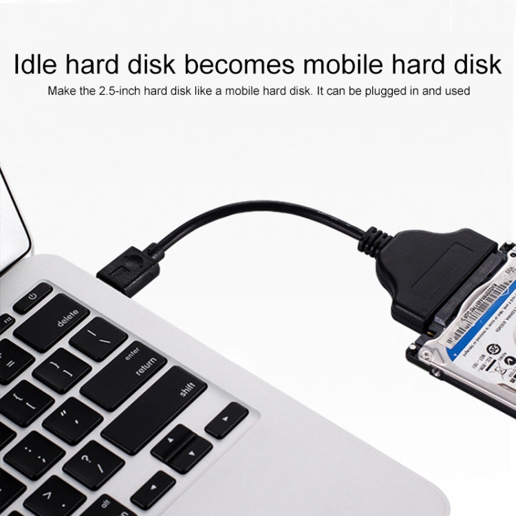 USB 3.0 auf SATA 6G USB Easy Drive-Kabel, Kabellänge: 15 cm