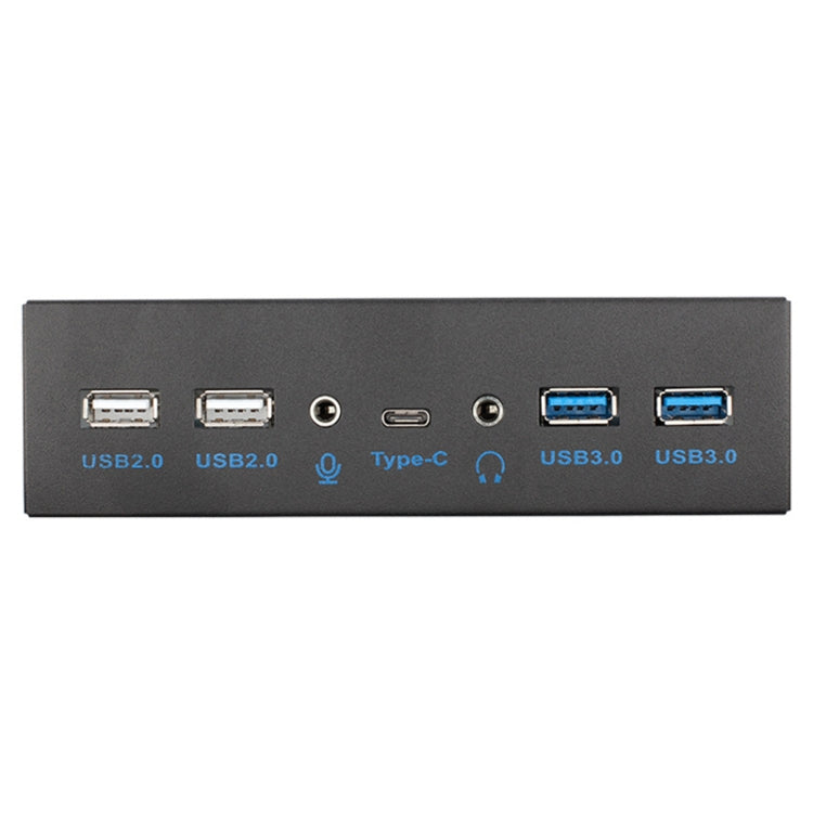 2 x USB 3.0 + 2 x USB 2.0 + HD Audio + USB-C / Type-C Optical Drive Front Panel-Reluova