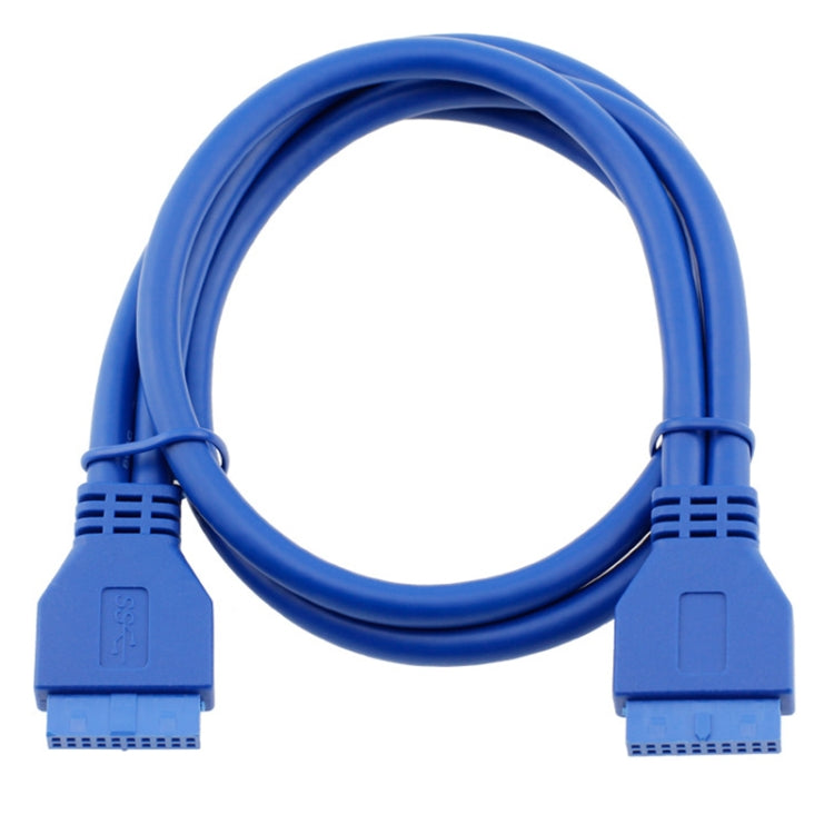 5Gbps USB 3.0 20 Pin Female to Female Extension Cable Mainboard Extender, Cable Length: 50cm My Store