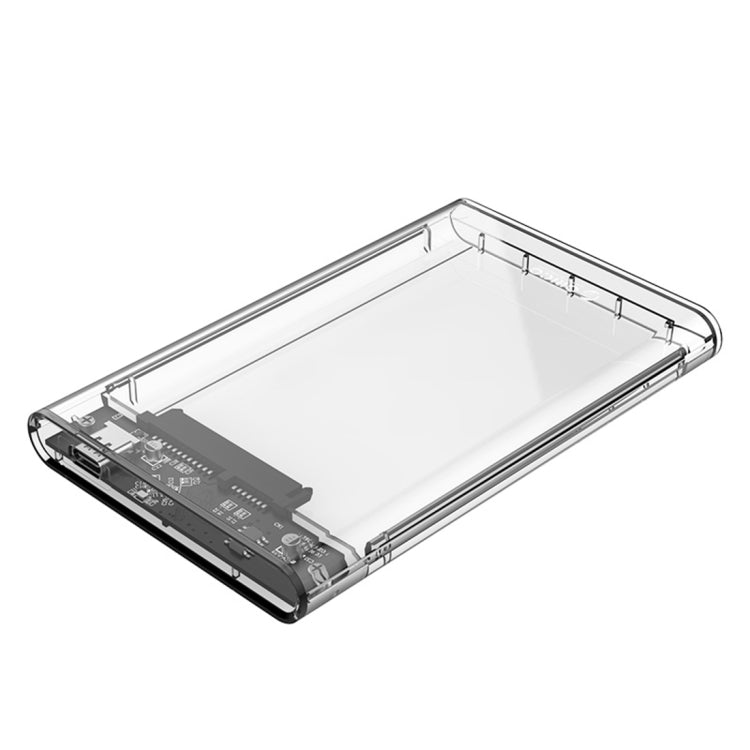 ORICO 2139C3-G2 SATA 2,5 Zoll USB3.1 Gen2 USB-C / Type-C Schnittstelle Transparentes Festplattengehäuse, unterstützt Speicherkapazität: 4TB