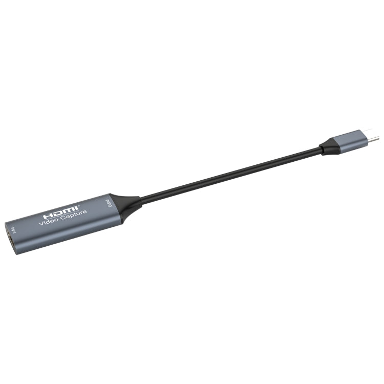 4K 30Hz HDMI to USB-C / Type-C HD Video Capture Card with Cable Reluova