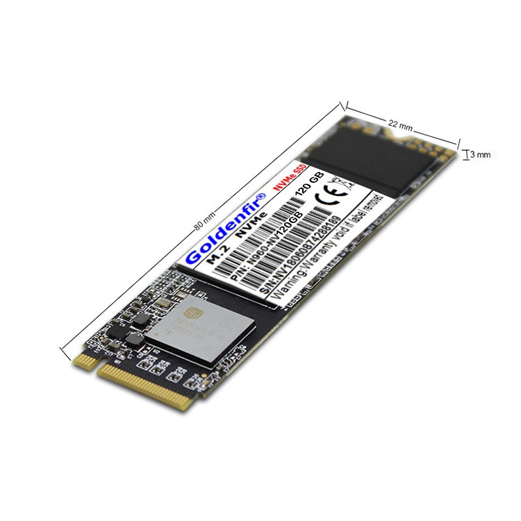 Goldenfir 2,5 Zoll M.2 NVMe Solid State Drive, Kapazität: 120 GB