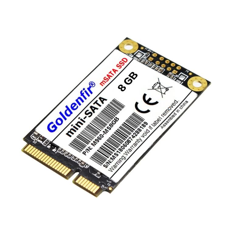 Goldenfir 1.8 inch Mini SATA Solid State Drive, Flash Architecture: TLC, Capacity: 8GB My Store