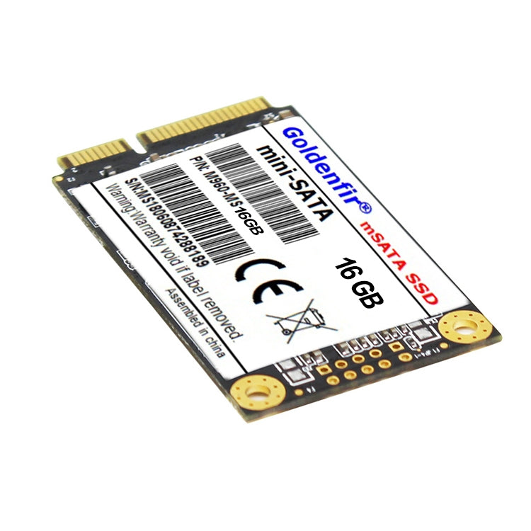 Goldenfir 1.8 inch Mini SATA Solid State Drive, Flash Architecture: TLC, Capacity: 16GB My Store