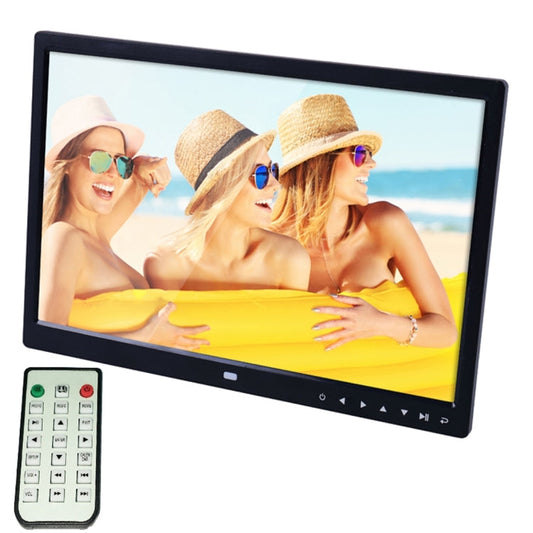 15.0 inch LED Display Digital Photo Frame with Holder / Remote Control, Allwinner, Support USB / SD Card Input / OTG