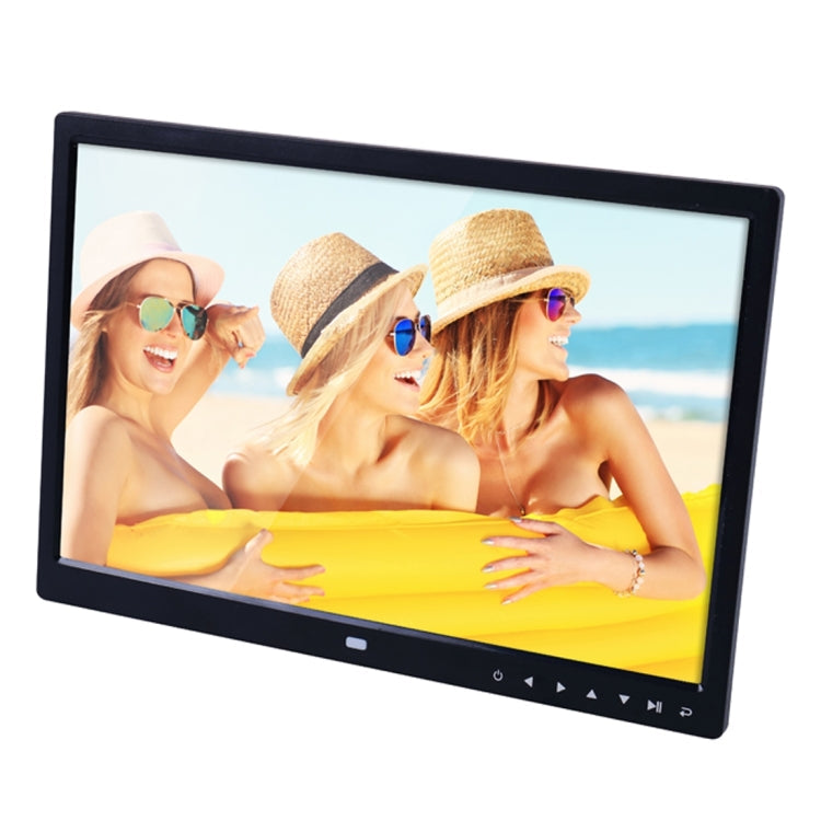 15.0 inch LED Display Digital Photo Frame with Holder / Remote Control, Allwinner, Support USB / SD Card Input / OTG