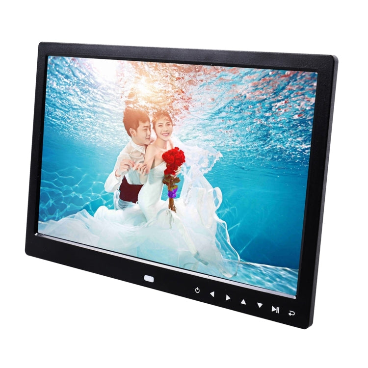 13.0 inch LED Display Digital Photo Frame with Holder / Remote Control, Allwinner, Support USB / SD Card Input / OTG