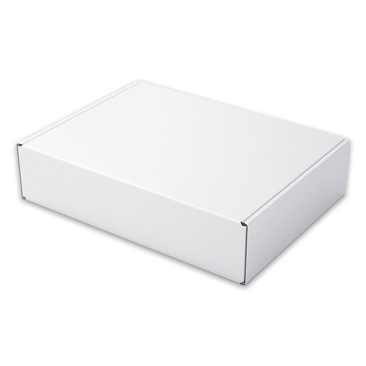 2pcs Shipping Box Clothing Packaging Box, Color: White, Size: 32x26x4cm My Store