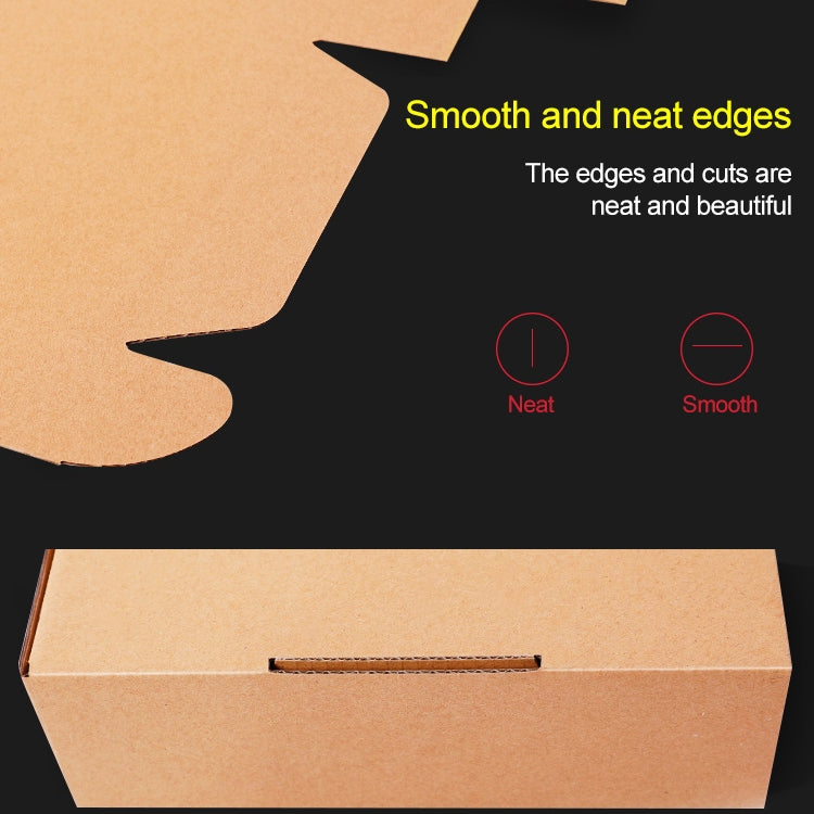 2pcs Kraft Paper Shipping Box Packaging Box, Size: T12, 36x26x6cm My Store