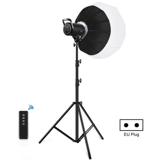 PULUZ 100W 5600K Studio Video Light + 2.8m Light Holder + 65cm Foldable Lantern Softbox Photography Kit