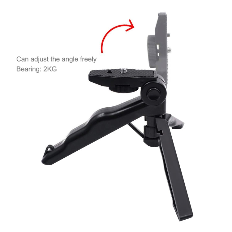 PULUZ Smartphone Fixing Clamp 1/4 inch Holder Mount Bracket + Grip Folding Tripod Mount Kits for DJI OSMO Pocket / Pocket 2 My Store