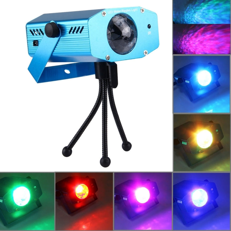 3W x 3 RGB Mini Water Wave Projector with Remote Control, EU Plug My Store