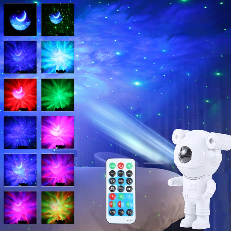 5W Astronaut Starry Sky Projection Lamp USB Night Light My Store