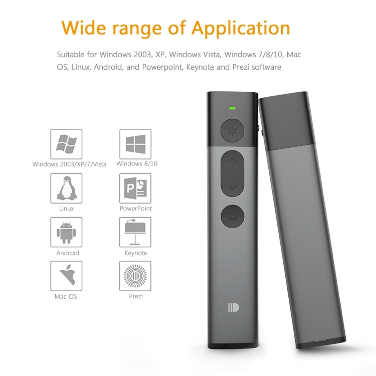 DOOSL DSIT036 Red Laser Pointer 2.4GHz Wireless Presenter PowerPoint Clicker My Store