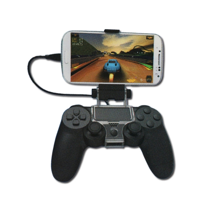 DOBE TP4-016 Smartphone OTG Clamp Holder for Sony PS4 Game Controller, Suitable for Up to 6 inch Phones Reluova