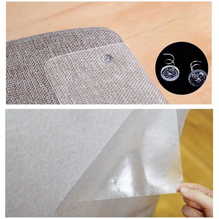 2pcs/pack Cat Scratch Protection PVC Sofa Anti-scratch Stickers , Size: 15x47cm-Reluova