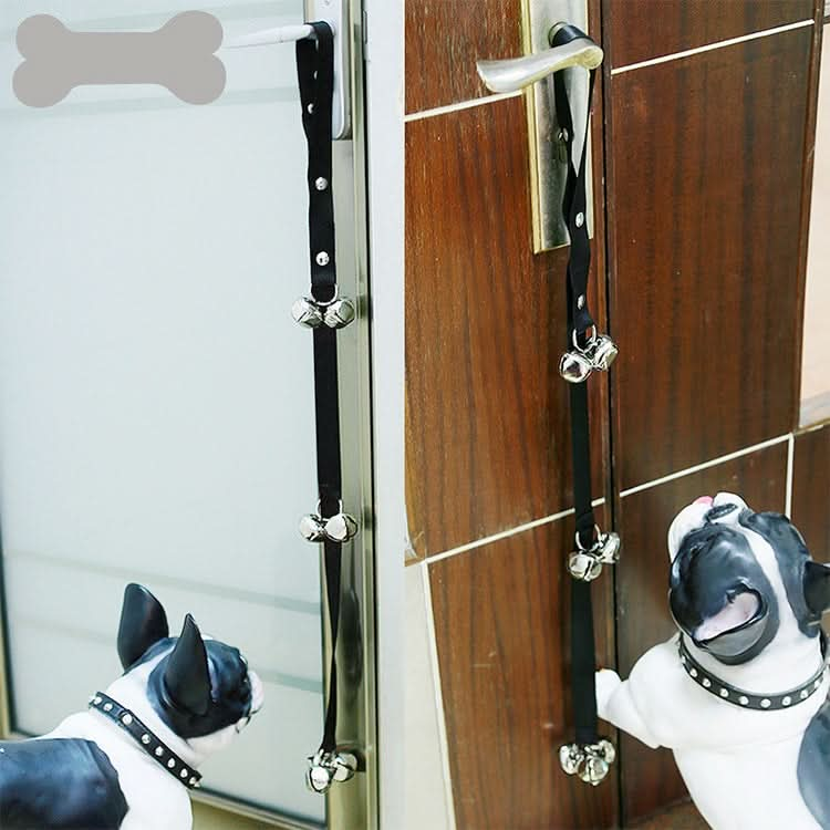 Pet Doorbell Rope Dog Training Out Alarm Bell Lanyard Guide.