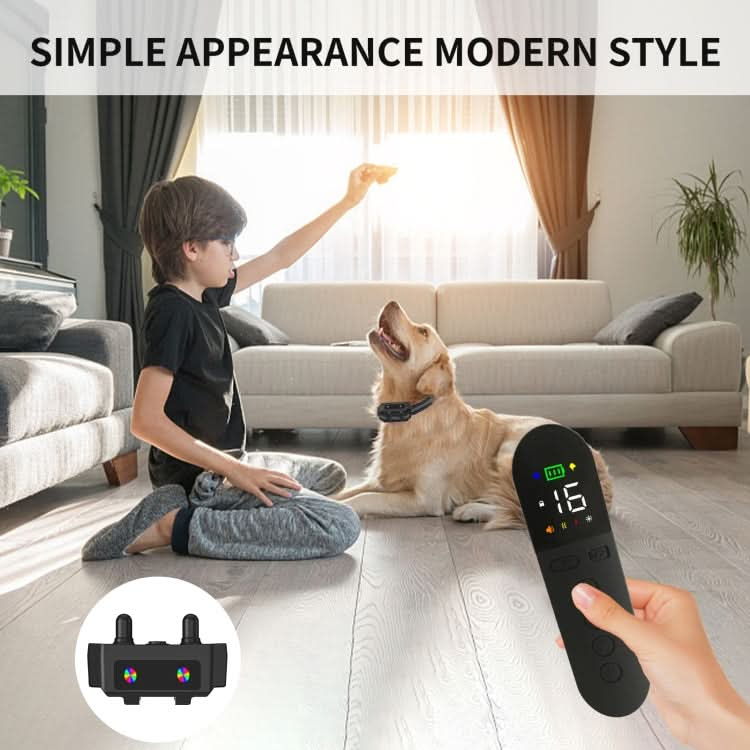 T15 Pet Training Electronic Collar Waterproof Vibration Shock Dog Trainer.