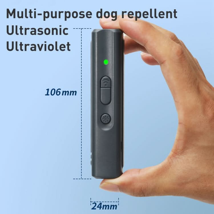 N11 Ultrasonic Dog Repeller with UV Flashlight.