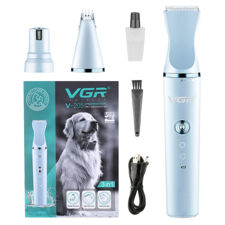 VGR V-205 Portable Pet Barber Electric Hair Clipper - Reluova