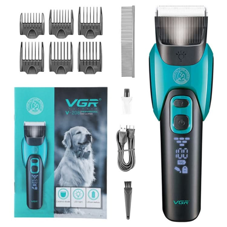 VGR V-208 Professional Pet Barber Electric Hair Clipper - Reluova