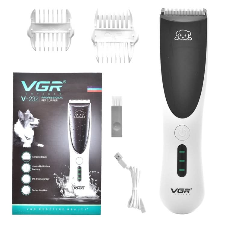 VGR V-232 Pet Barber Electric Hair Clipper - Reluova