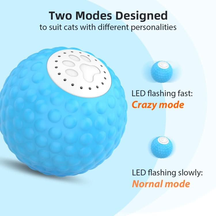 C1 Intelligent Auto Pet Toy Cat Training Luminous Ball, No Remote Control - Reluova