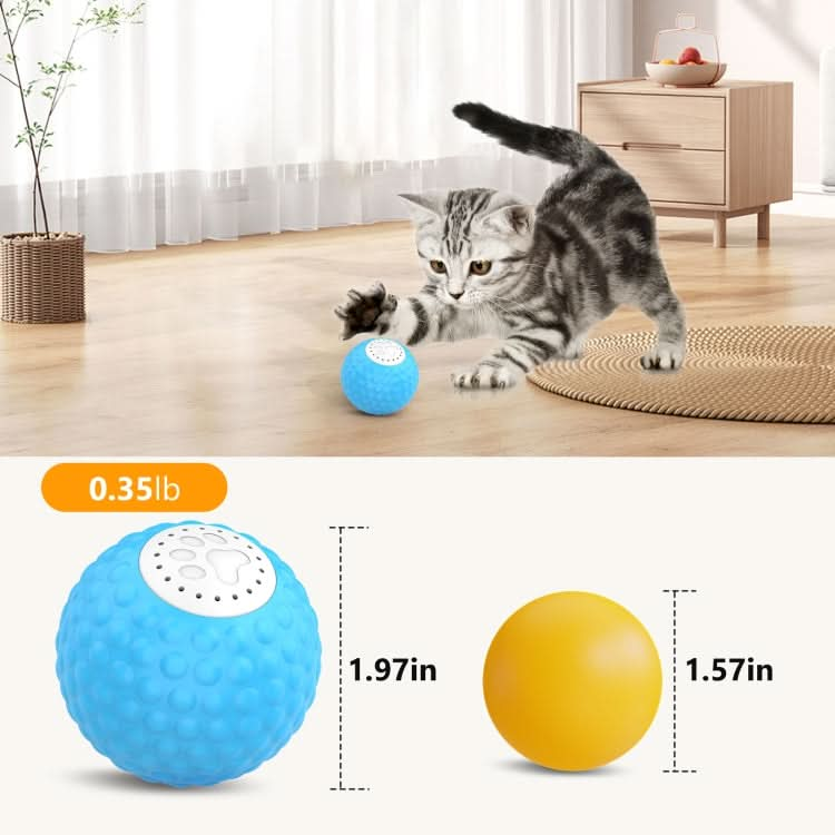 C1 Intelligent Auto Pet Toy Cat Training Luminous Ball, No Remote Control - Reluova