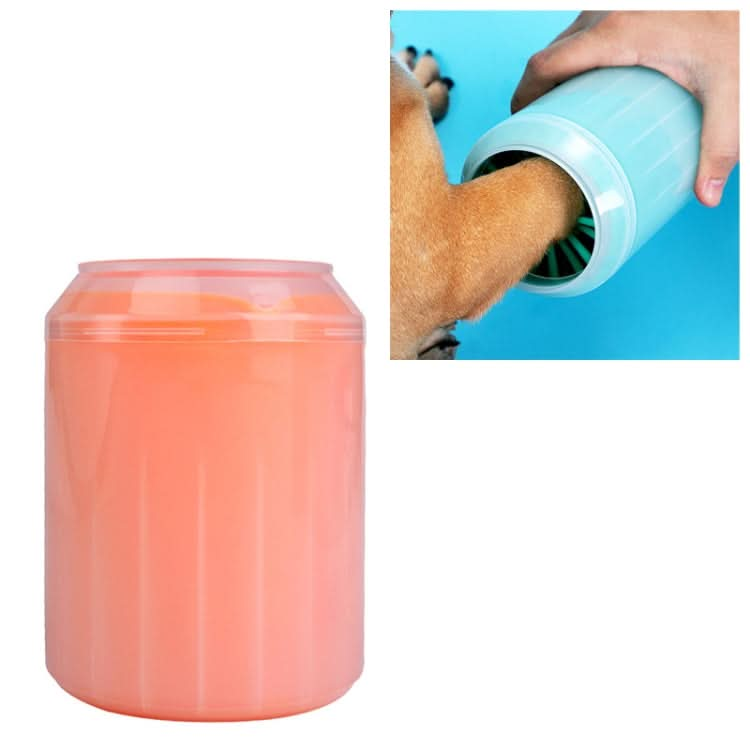 Pet Cat Dog Foot Clean Cup Cleaning Tool Silicone Washing Cup, Size: Large - Reluova