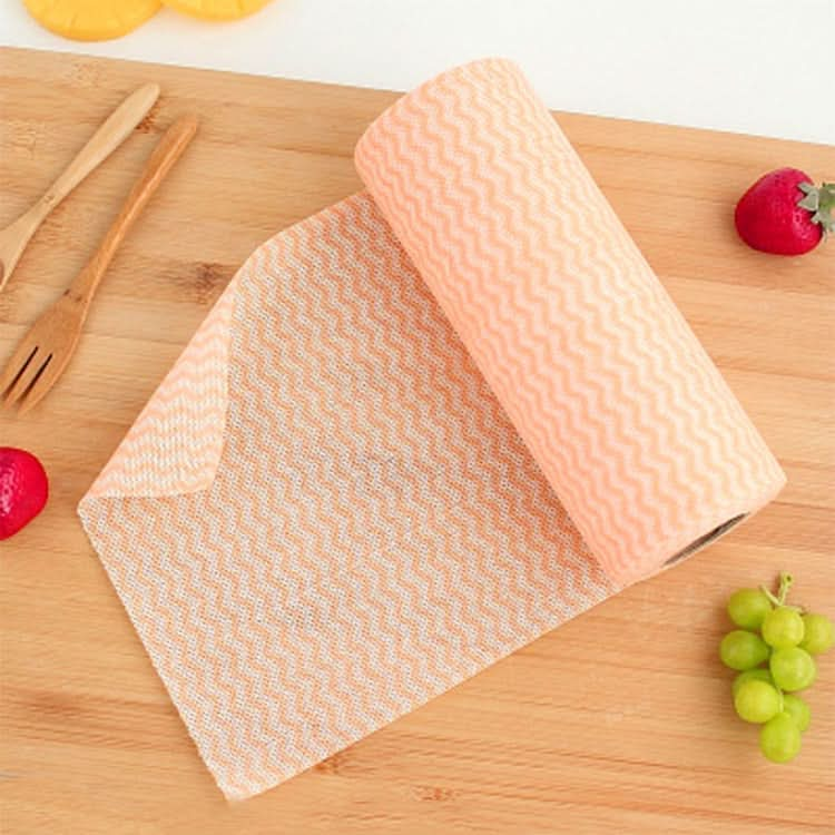 50 Sheets Non-Woven Disposable Washing Towels Dishcloth-Reluova