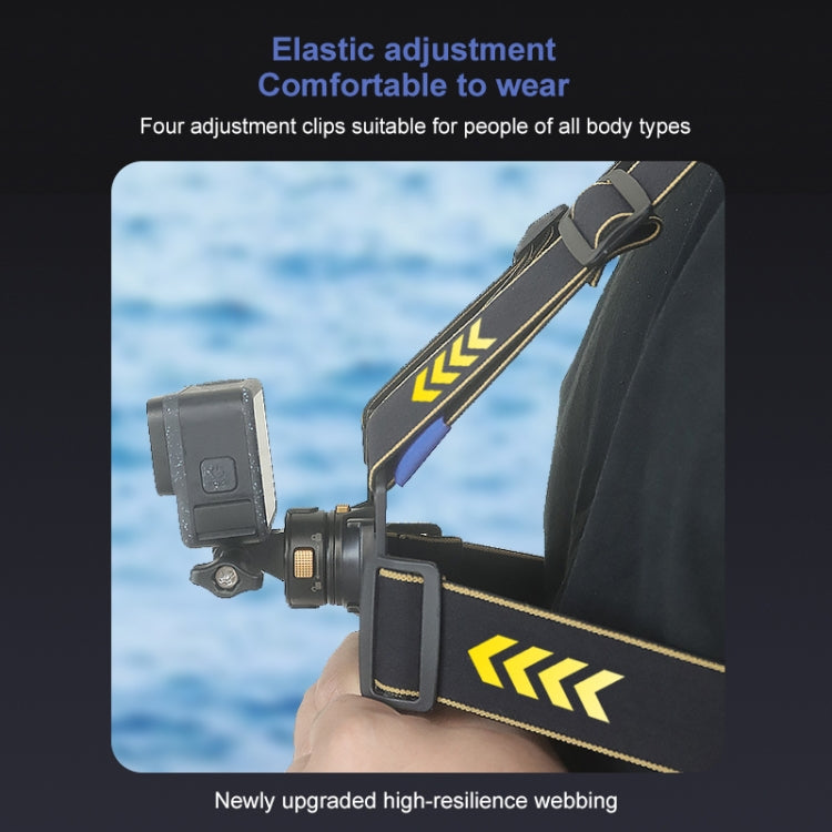 PULUZ Magnetic Quick-release Chest Strap Harness Belt