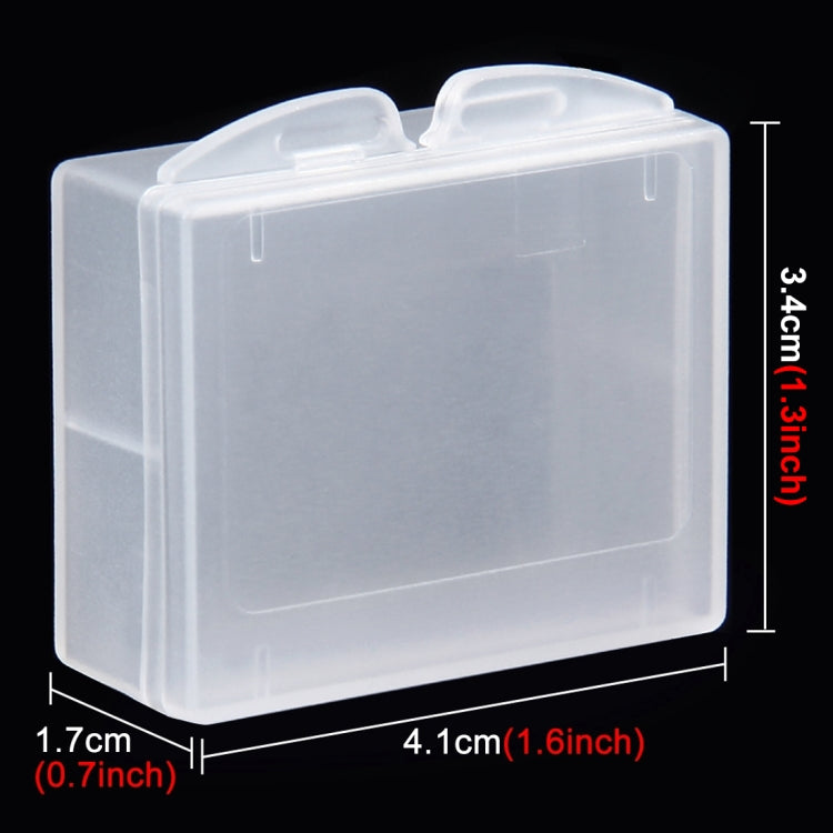 PULUZ Hard Plastic Transparent Battery Storage Box (for GoPro HERO4 Battery)