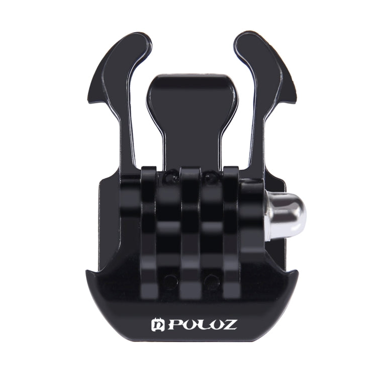 PULUZ Horizontal Surface Quick Release Buckle for PULUZ Action Sports Cameras Jaws Flex Clamp Mount for GoPro Hero12 Black / Hero11 /10 /9 /8 /7 /6 /5, Insta360 Ace / Ace Pro, DJI Osmo Action 4 and Other Action Cameras