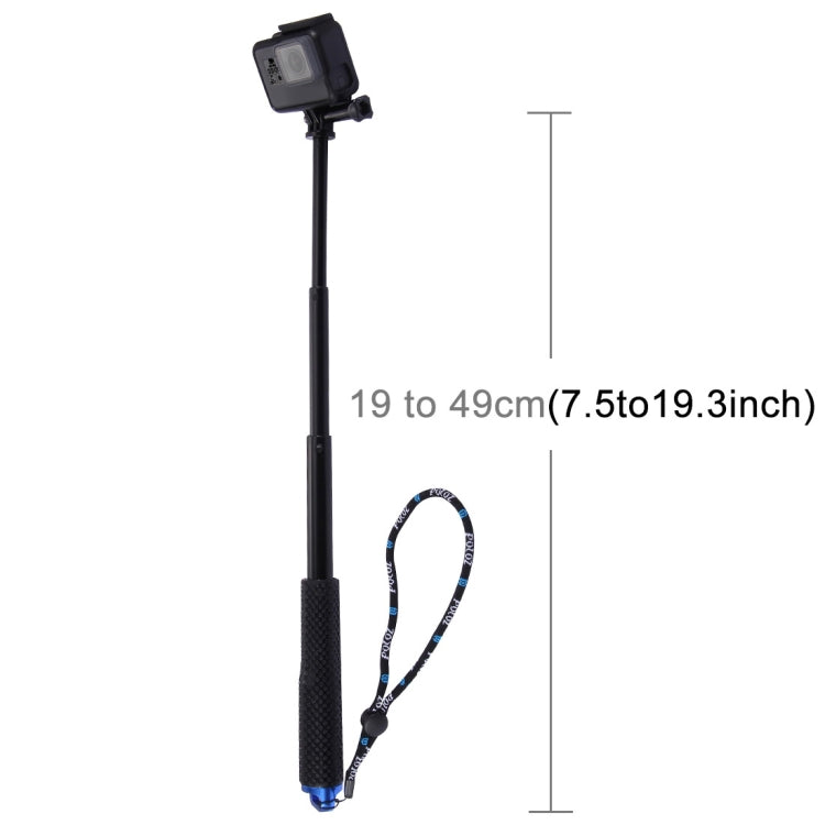 PULUZ Handheld Extendable Pole Monopod for GoPro HERO10 Black / HERO9 Black / HERO8 Black /HERO7 /6 /5, DJI Osmo Action, Xiaoyi and Other Action Cameras, Length: 19-49cm My Store