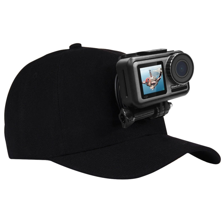 PULUZ Baseball Hat with J-Hook Buckle Mount & Screw for GoPro, DJI OSMO Action and Other Action Cameras My Store