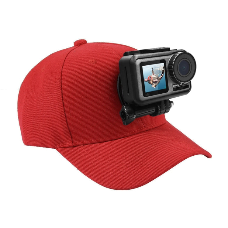 PULUZ Baseball Hat with J-Hook Buckle Mount & Screw for GoPro, DJI OSMO Action and Other Action Cameras My Store