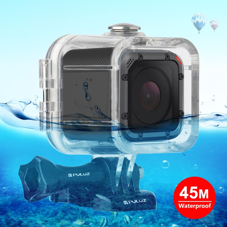 PULUZ 45m Underwater Waterproof Housing Diving Protective Case for GoPro HERO5 Session /HERO4 Session /HERO Session, with Buckle Basic Mount & Screw My Store