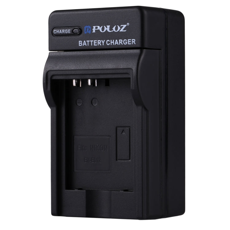 PULUZ EU Plug Battery Charger with Cable for Nikon EN-EL12 Battery My Store