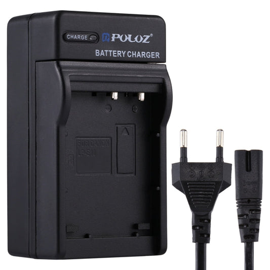 PULUZ EU Plug Battery Charger with Cable for Casio CNP130 Battery My Store