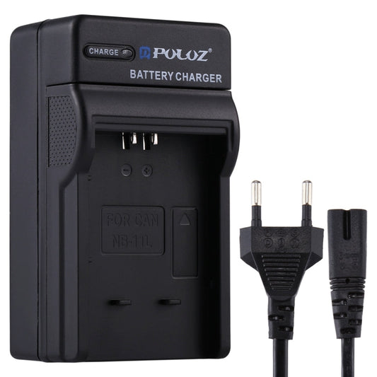 PULUZ EU Plug Battery Charger with Cable for Canon NB-11L Battery My Store