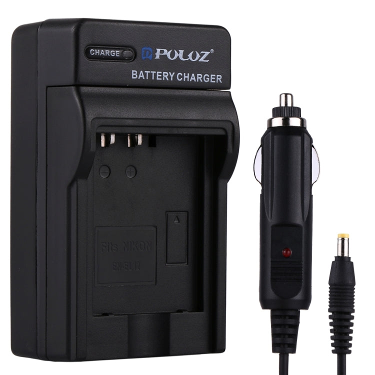 PULUZ Digital Camera Battery Car Charger for Nikon EN-EL12 Battery My Store