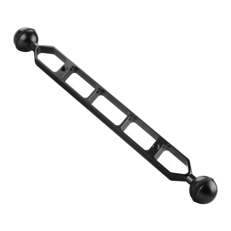 PULUZ 11.0 inch 27.9cm Aluminum Alloy Dual Balls Arm, Ball Diameter: 25mm My Store