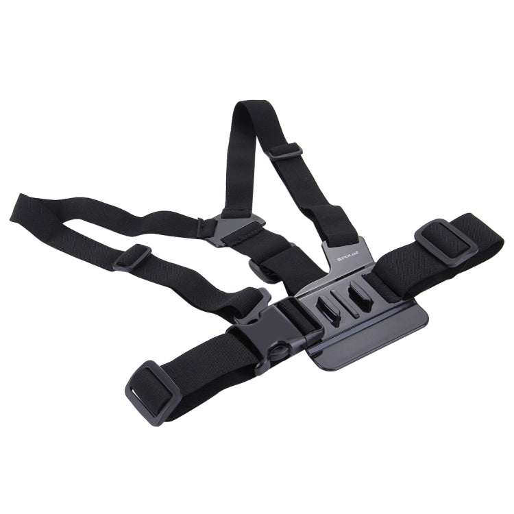 PULUZ Adjustable Body Mount Belt Chest Strap with J Hook Mount & Long Screw for GoPro HERO13 Black / HERO12 / HERO11 /10 /9 /8 /7 /6 /5, Insta360 Ace / Ace Pro, DJI Osmo Action 4 and Other Action Cameras