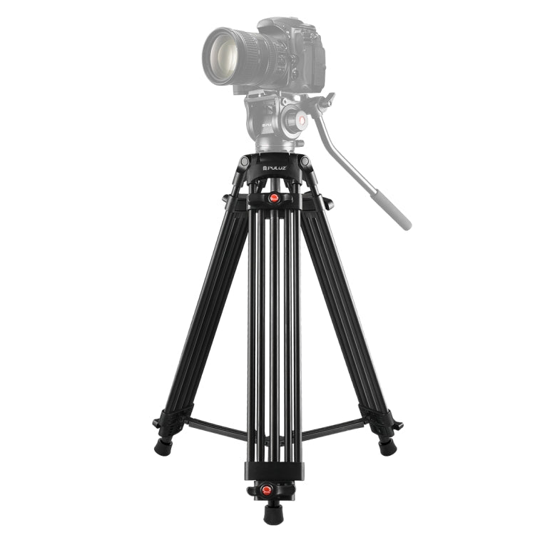 PULUZ Professional Heavy Duty Camcorder Aluminum Alloy Tripod