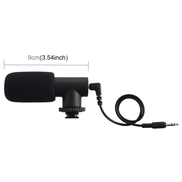 PULUZ 3.5mm Audio Stereo Recording Vlogging Professional Interview Microphone for DSLR & DV Camcorder, Smartphones My Store