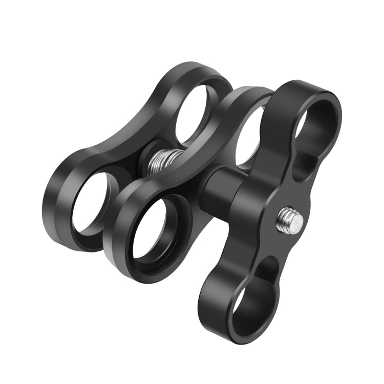 PULUZ Dual Aluminum Alloy Clamp for Underwater Arm System